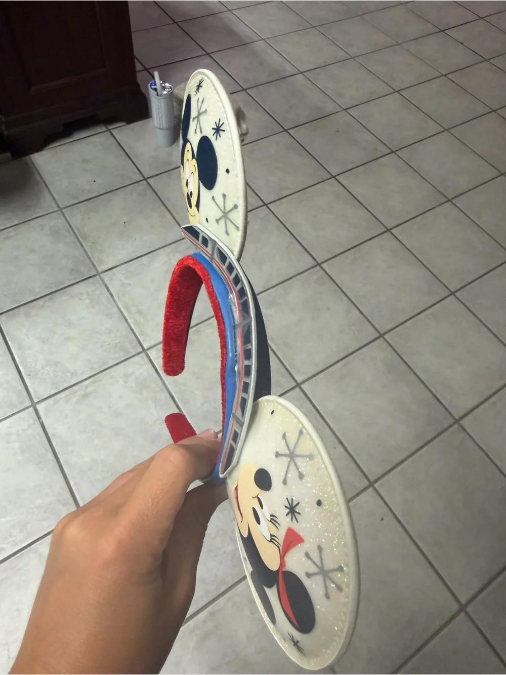 Disney 50th Ann Loungefly Contemporary Resort Monorail Minnie Ear Headband